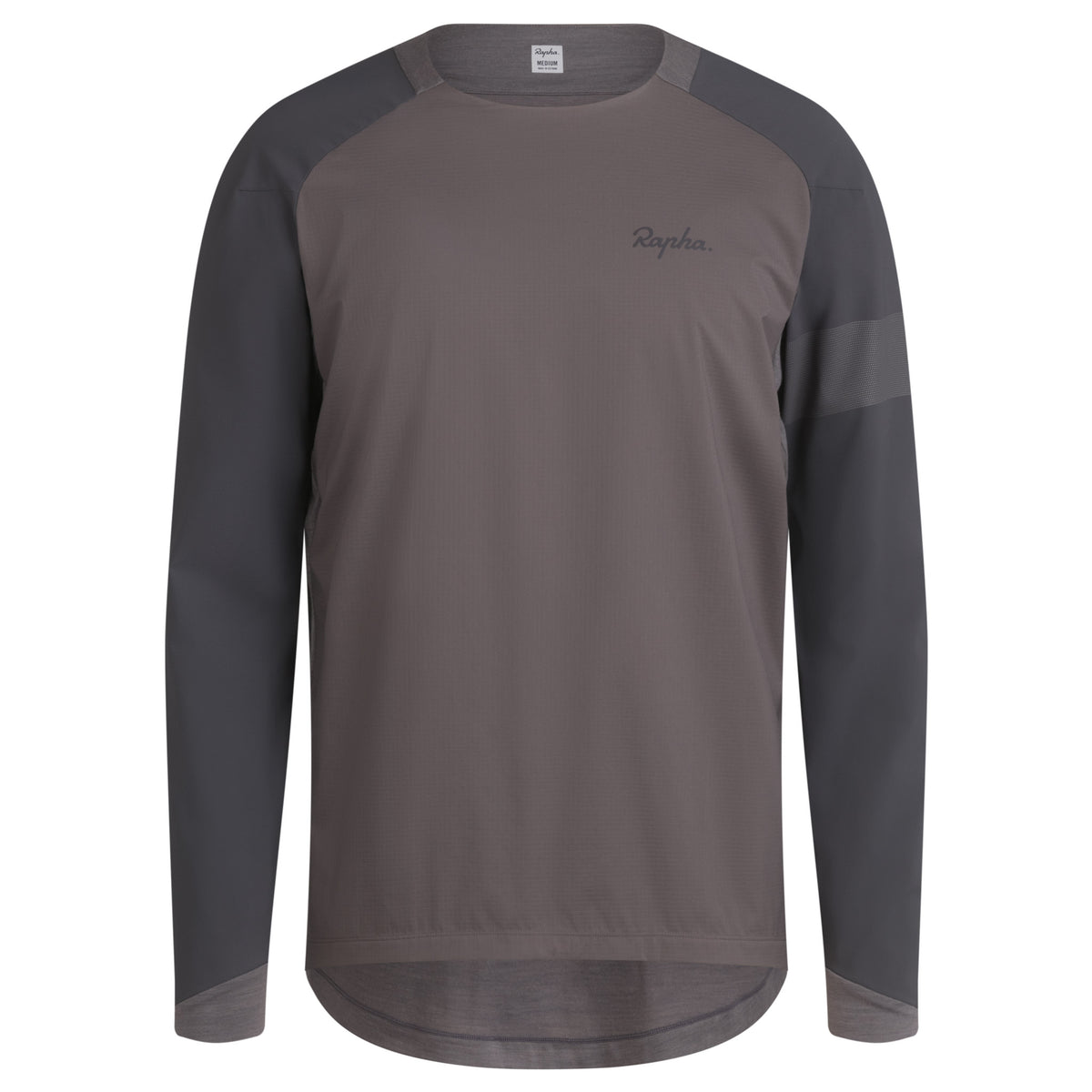Men's Trail Windblock Jersey - Mushroom / Grey