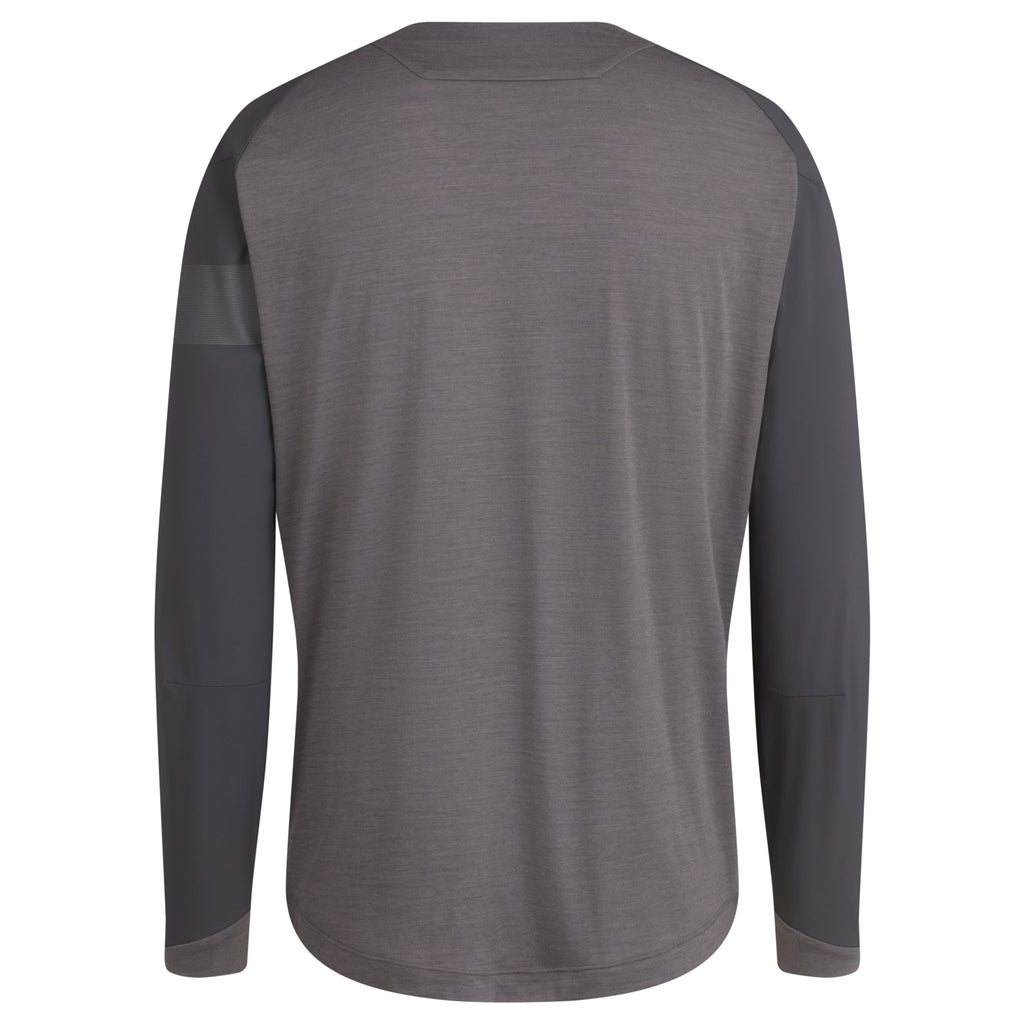Men's Trail Windblock Jersey - Mushroom / Grey