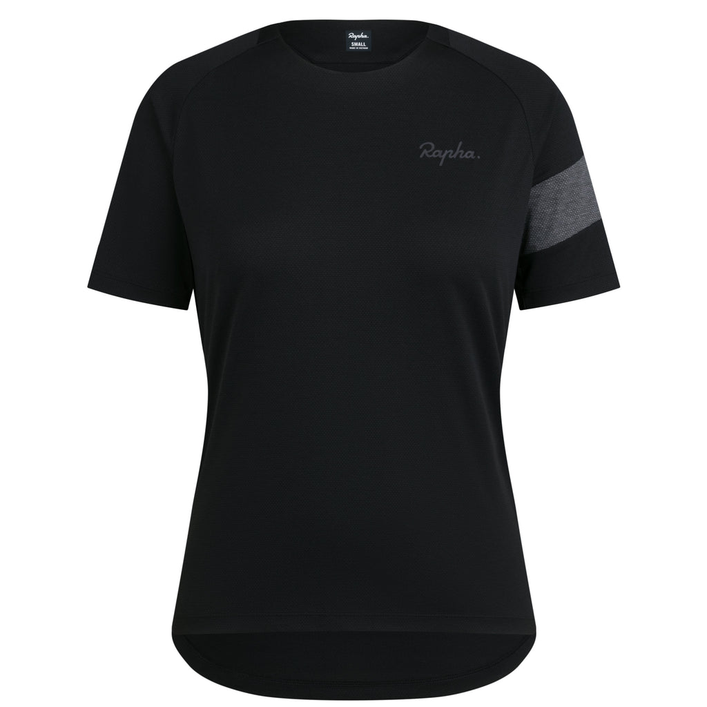 Women's Trail Technical T-Shirt - Black/Grey