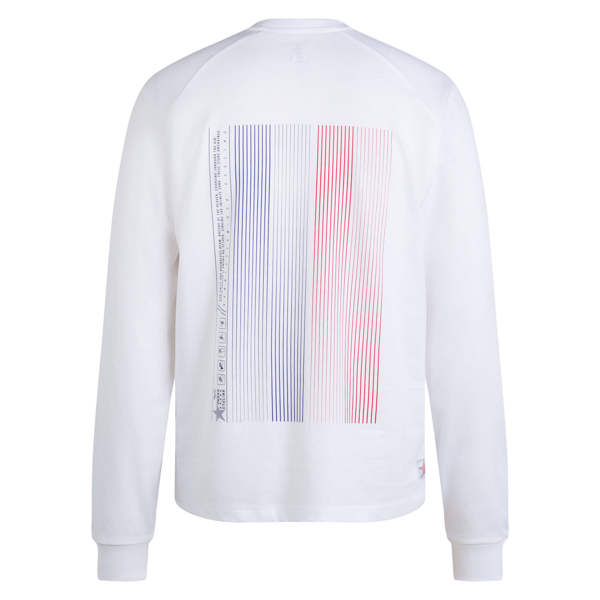 USA Men's Long Sleeve Cotton T-Shirt - Multicolour