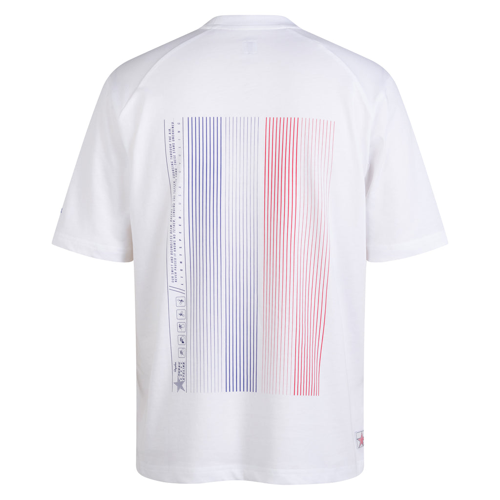 USA Men's Short Sleeve Cotton T-Shirt - Multicolour