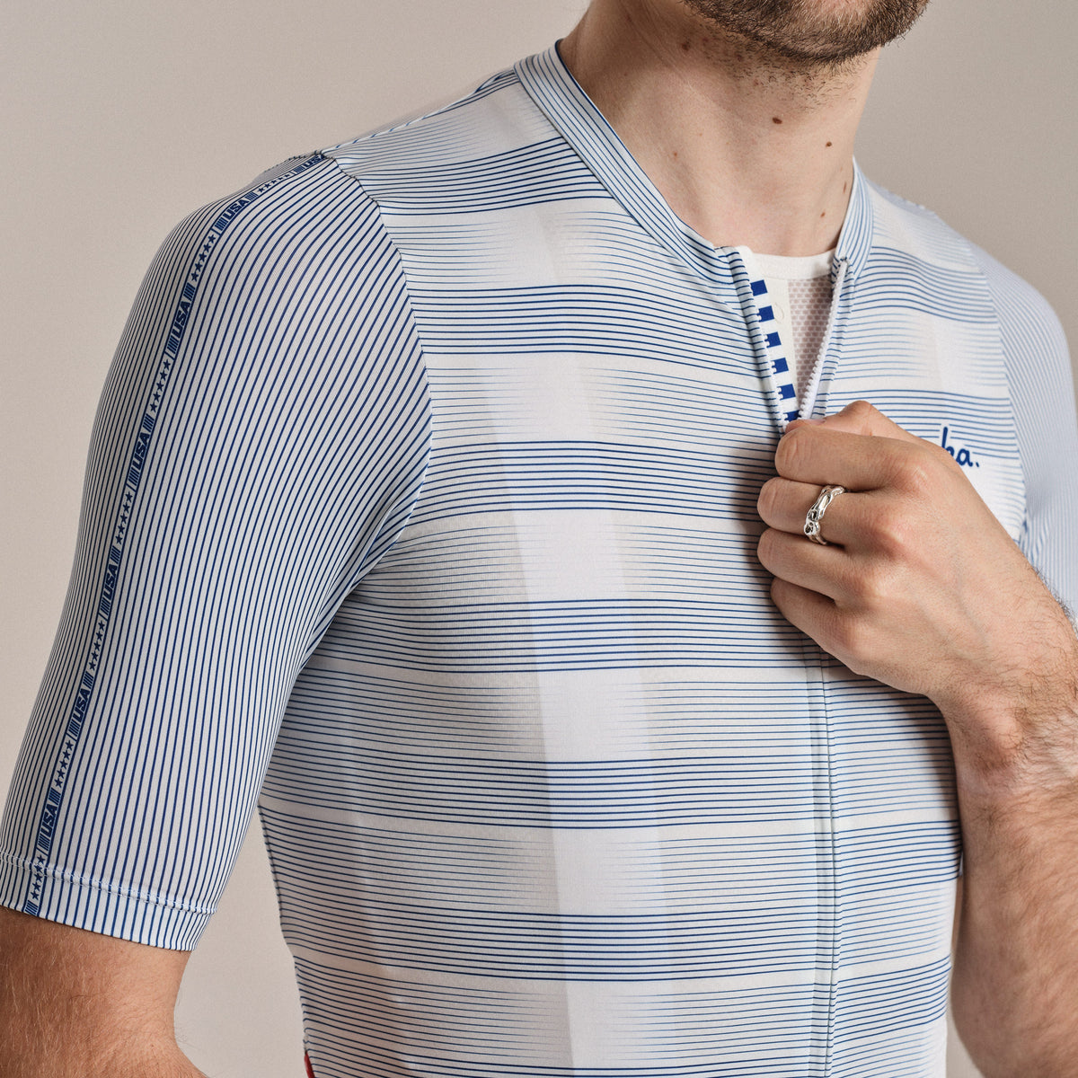 USA Men's Pro Team Rouleur Jersey - Multicolour