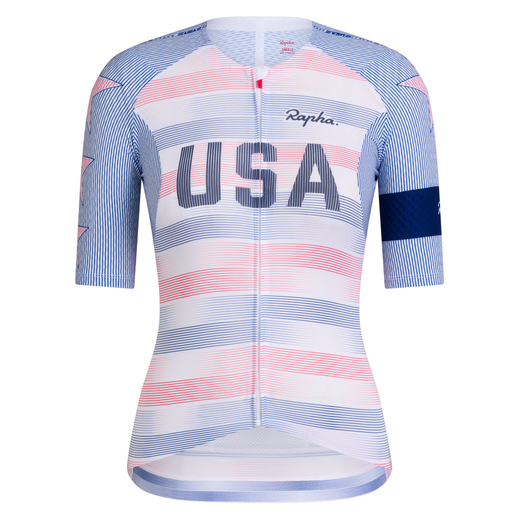 USA Women's Pro Team Aero Jersey - Multicolour