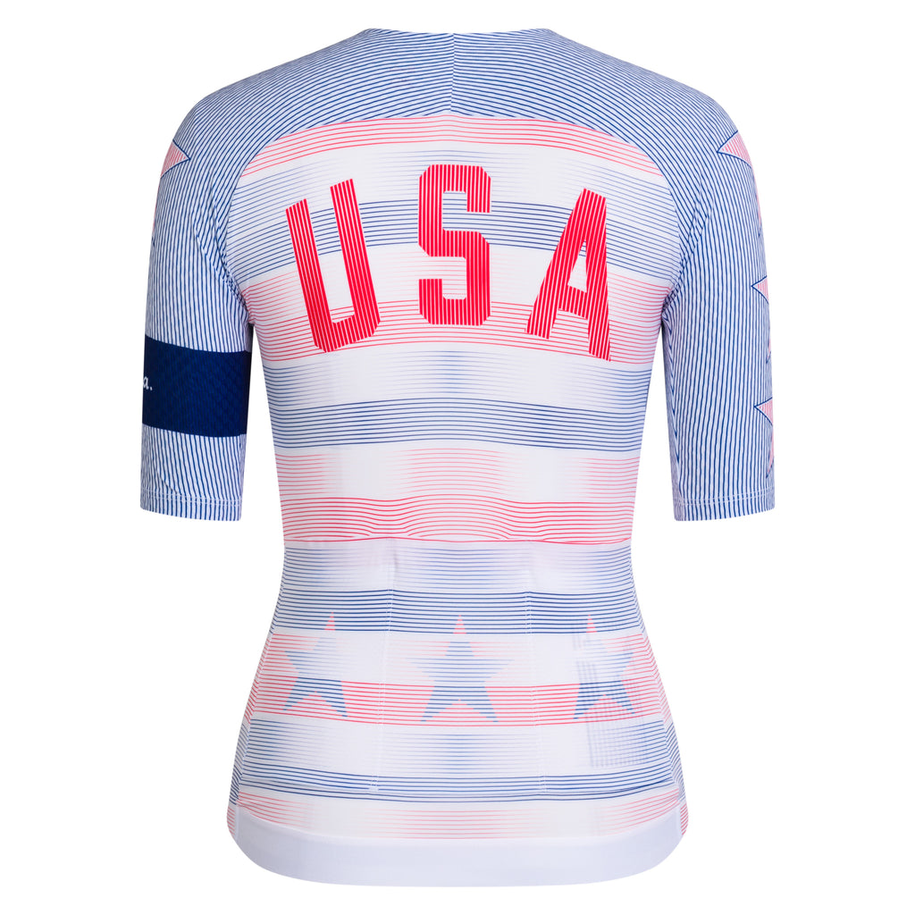 USA Women's Pro Team Aero Jersey - Multicolour
