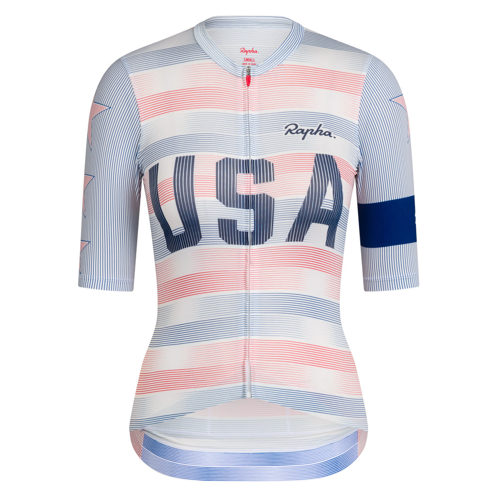 USA Women's Pro Team Rouleur Jersey - Multicolour