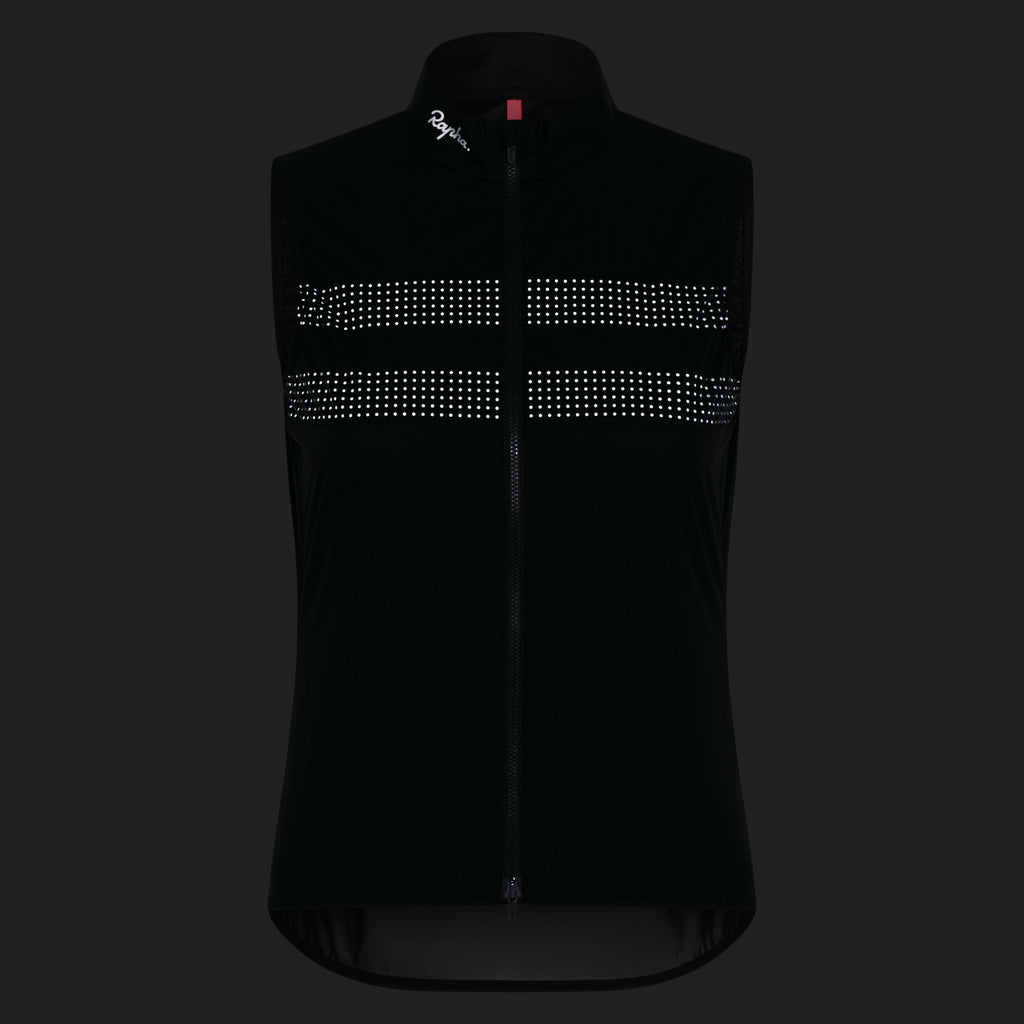 Women's Brevet Wind Gilet III - Black/Black