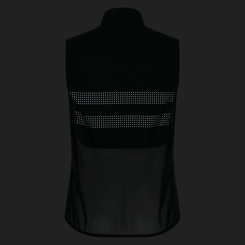 Women's Brevet Wind Gilet III - Black/Black