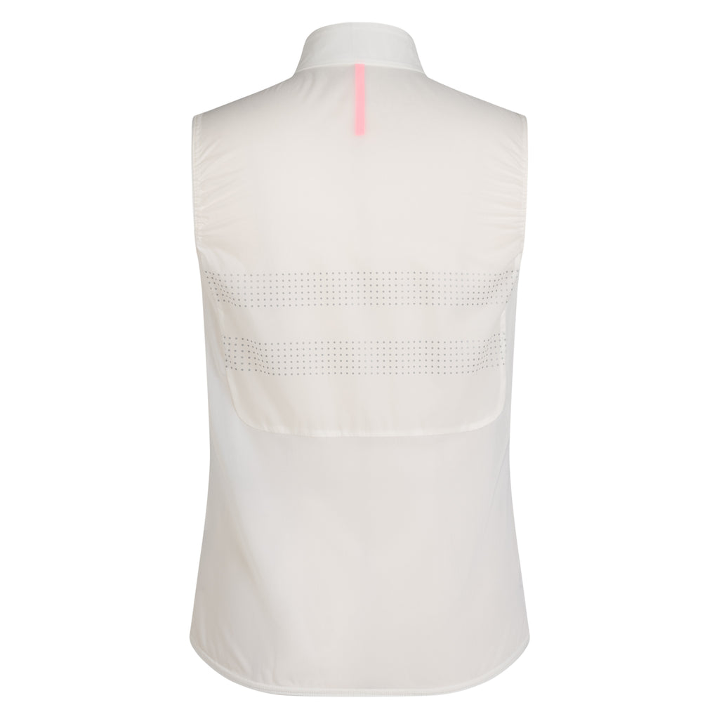 Women's Brevet Wind Gilet III - Cream/Silver