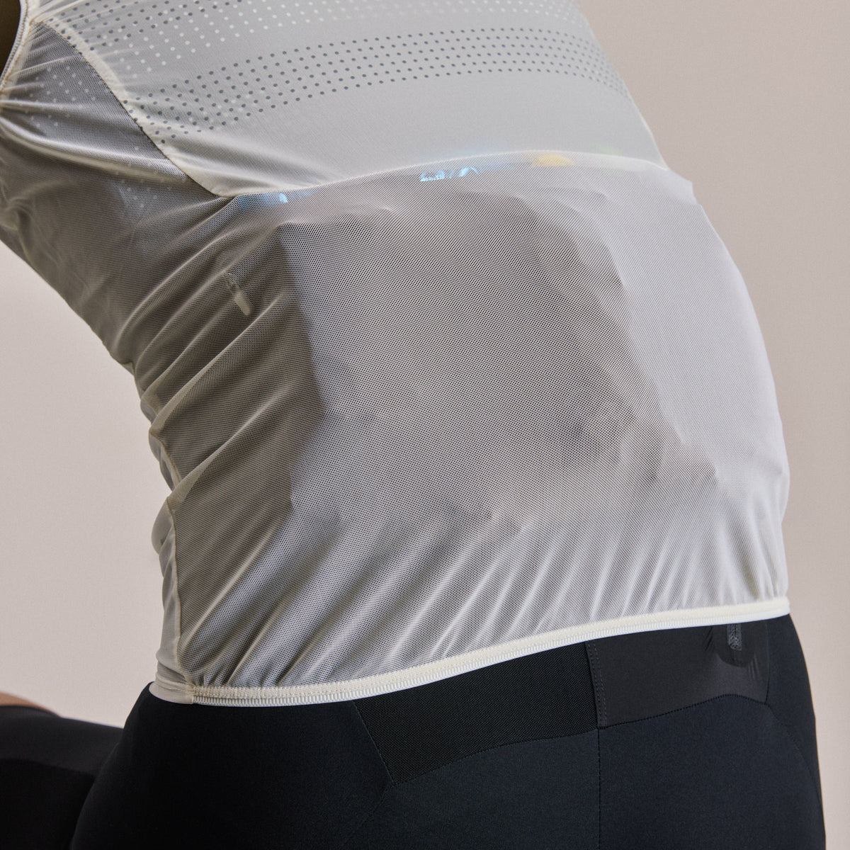 Women's Brevet Wind Gilet III - Cream/Silver