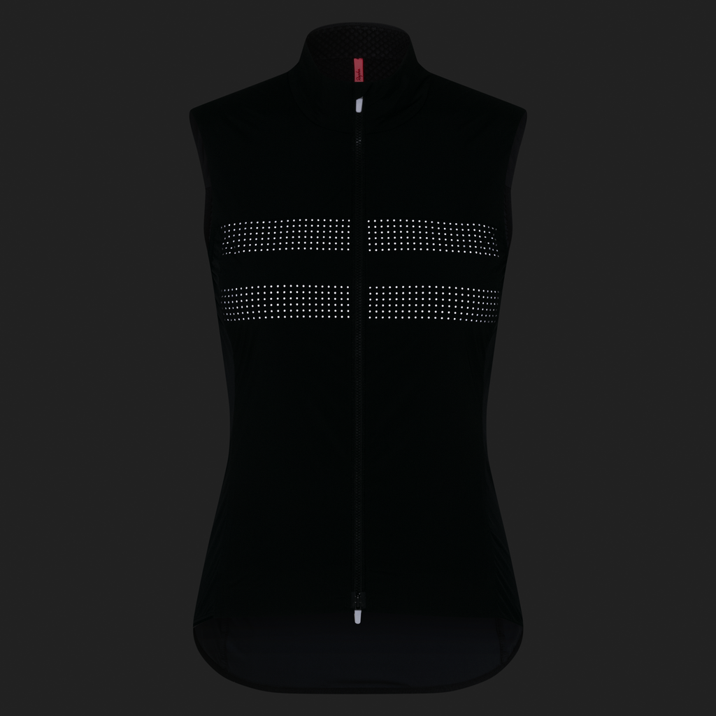 Women's Brevet Lightweight Insulated Gilet - Black/Black