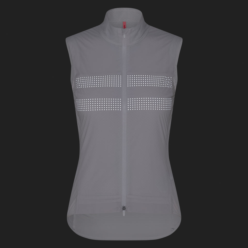 Women's Brevet Lightweight Insulated Gilet - Frost/White