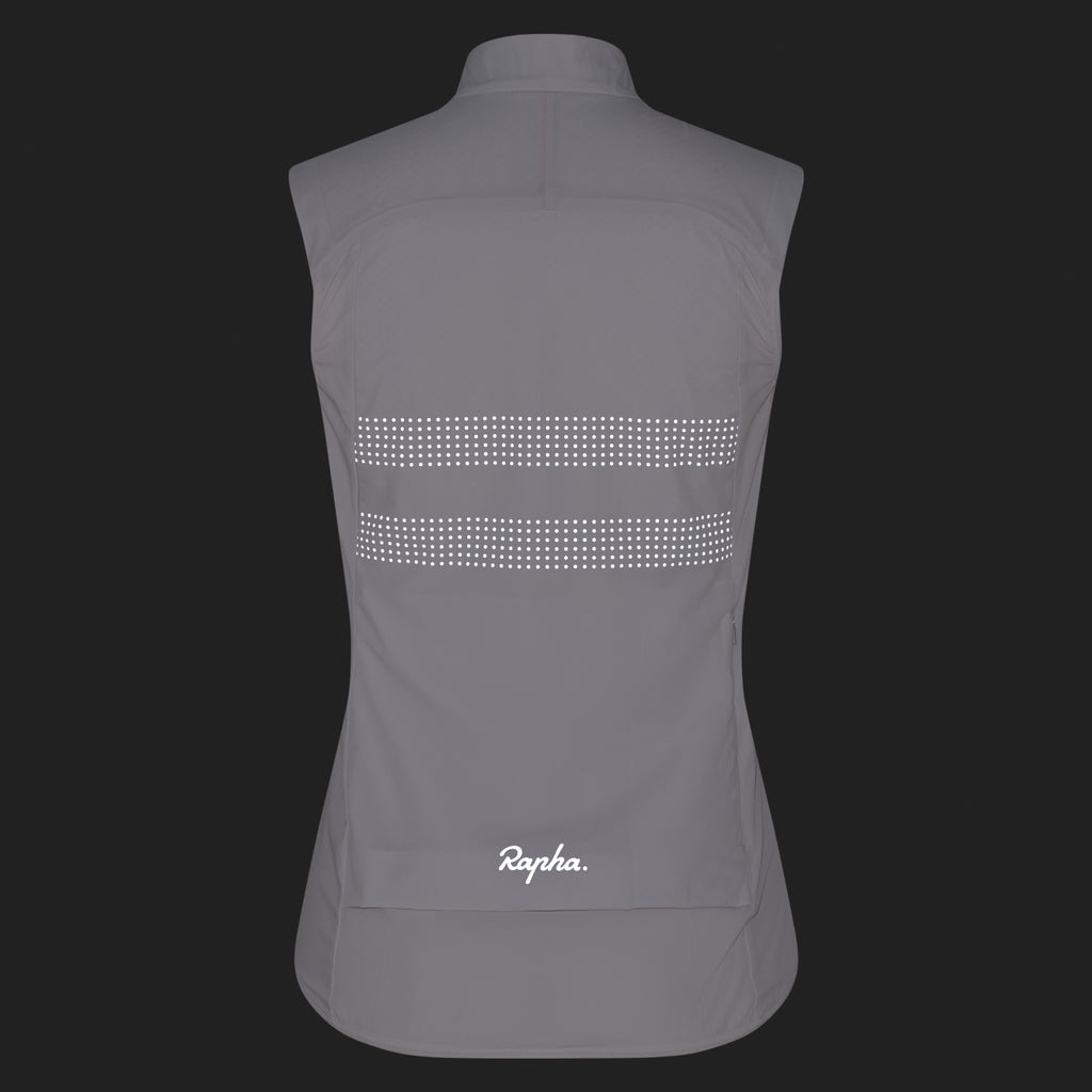 Women's Brevet Lightweight Insulated Gilet - Frost/White