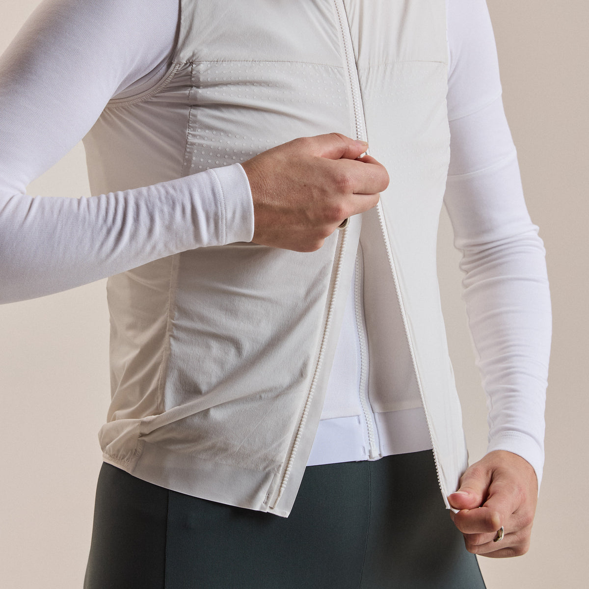 Women's Brevet Lightweight Insulated Gilet - Frost/White