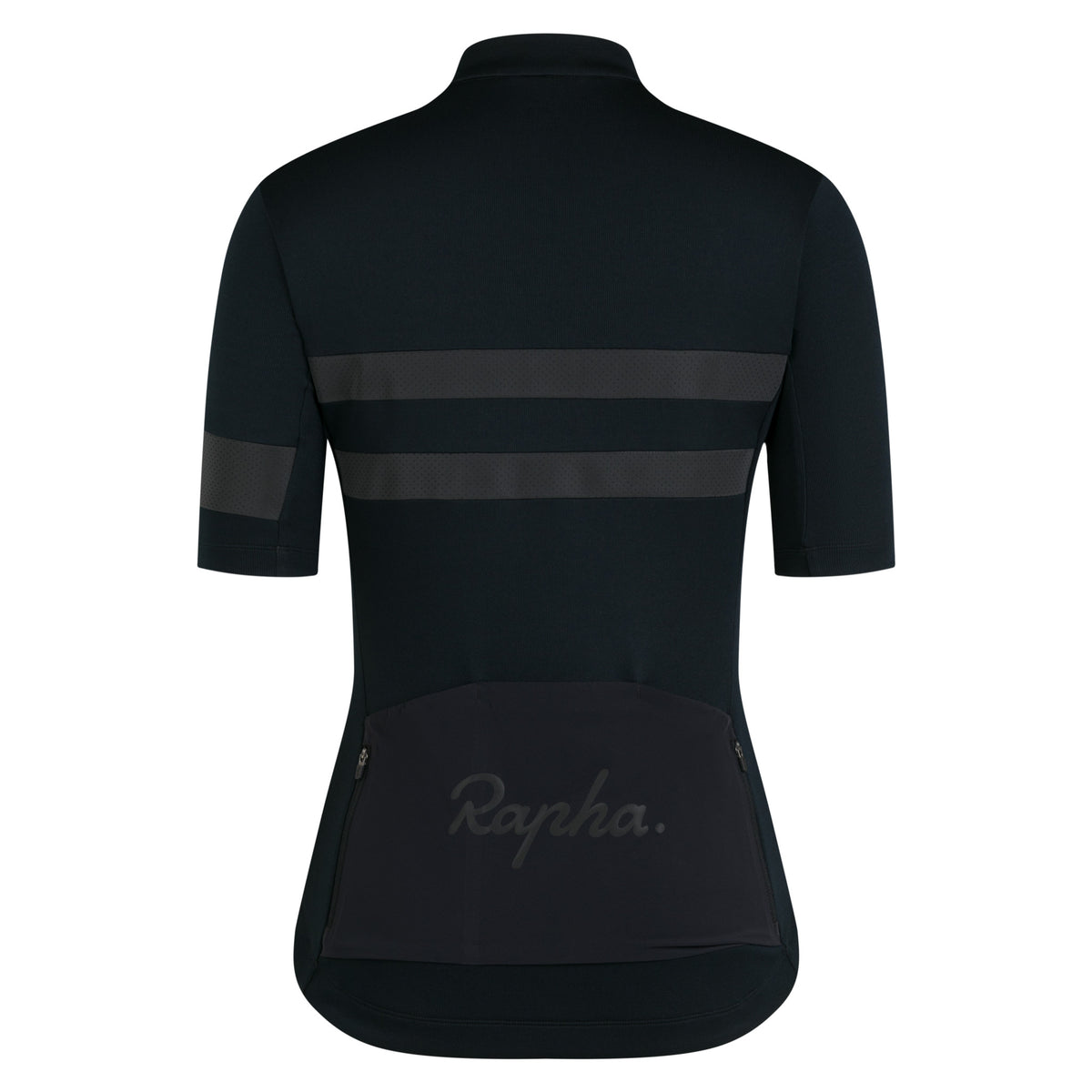 Women's Brevet Jersey - Black/Black Reflective