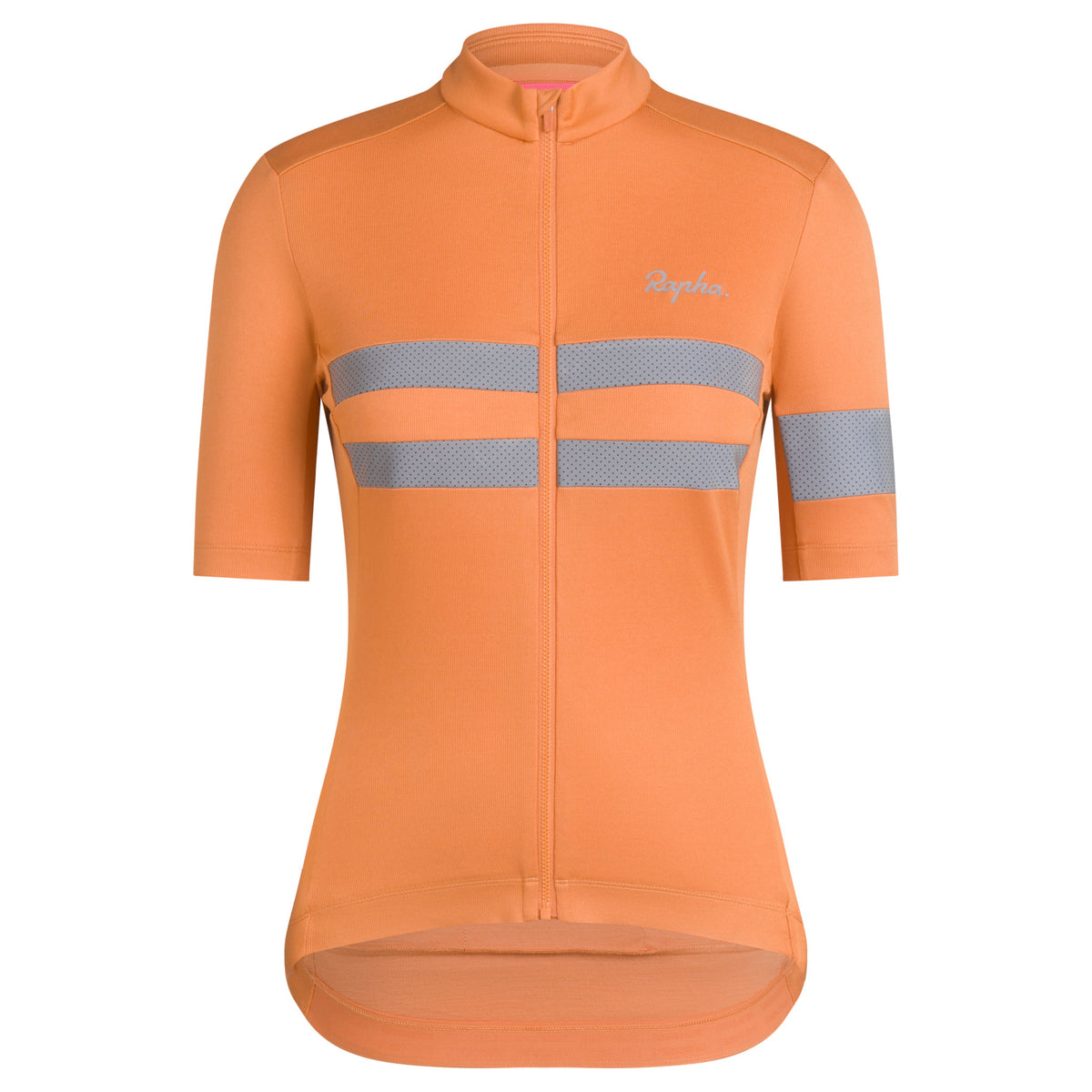 Women's Brevet Jersey - Dusted Orange/Silver