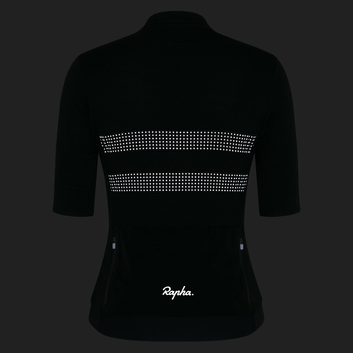 Women's Brevet Merino Jersey III - Black/Black
