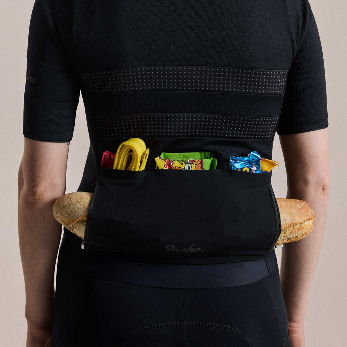 Women's Brevet Merino Jersey III - Black/Black