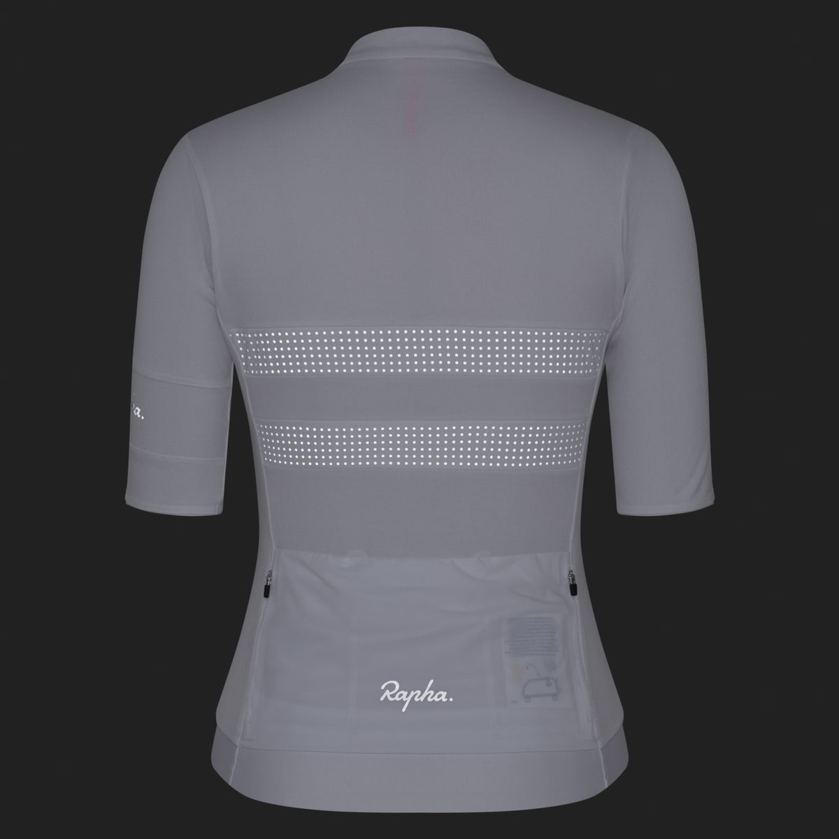 Women's Brevet Merino Jersey III - White/Silver