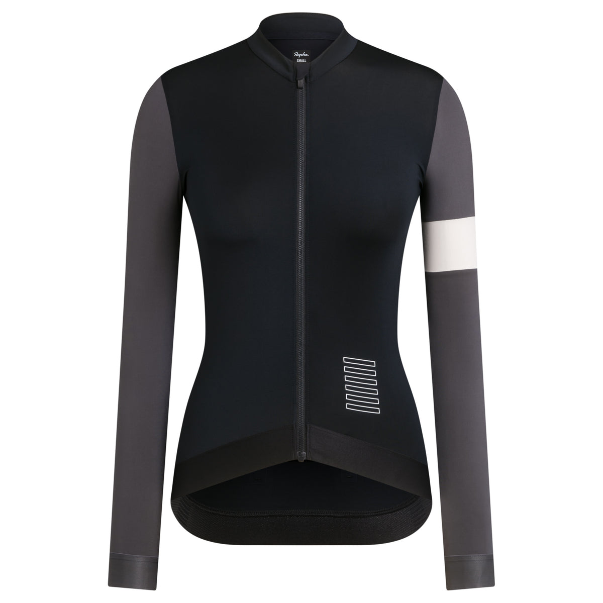 Women's Pro Team Long Sleeve Training Jersey - Black/Carbon Grey