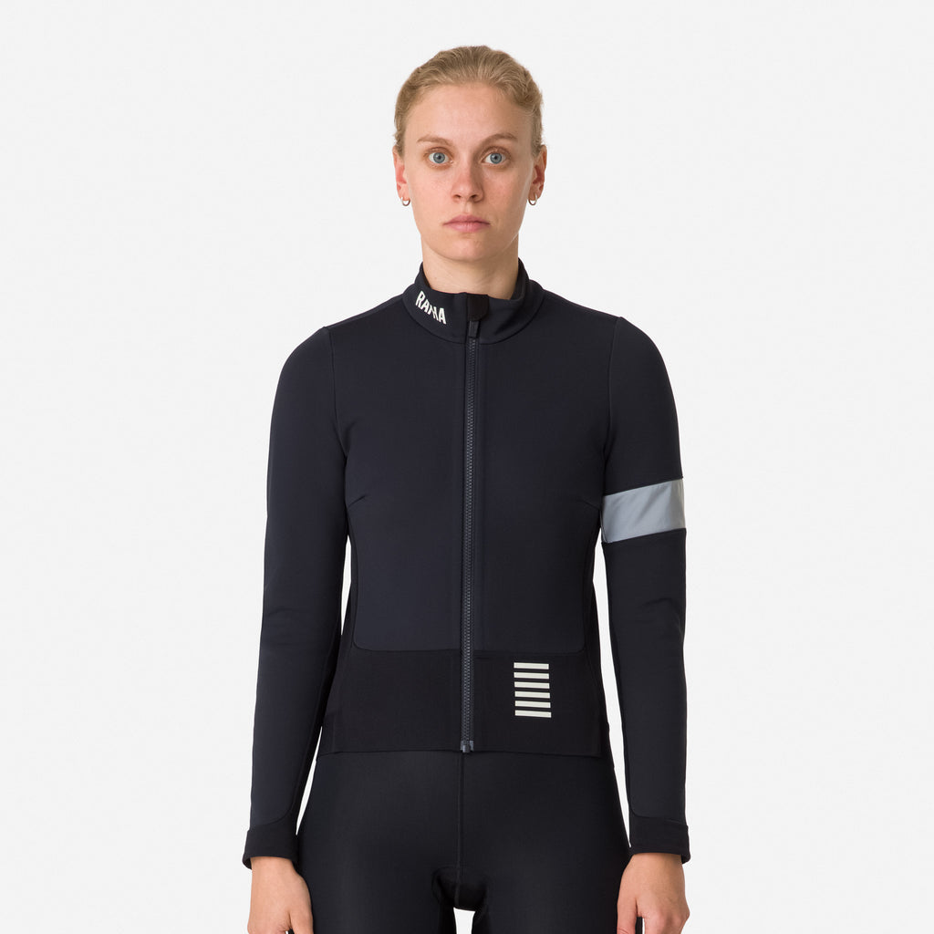 Women's Pro Team Winter Jacket - Black/White