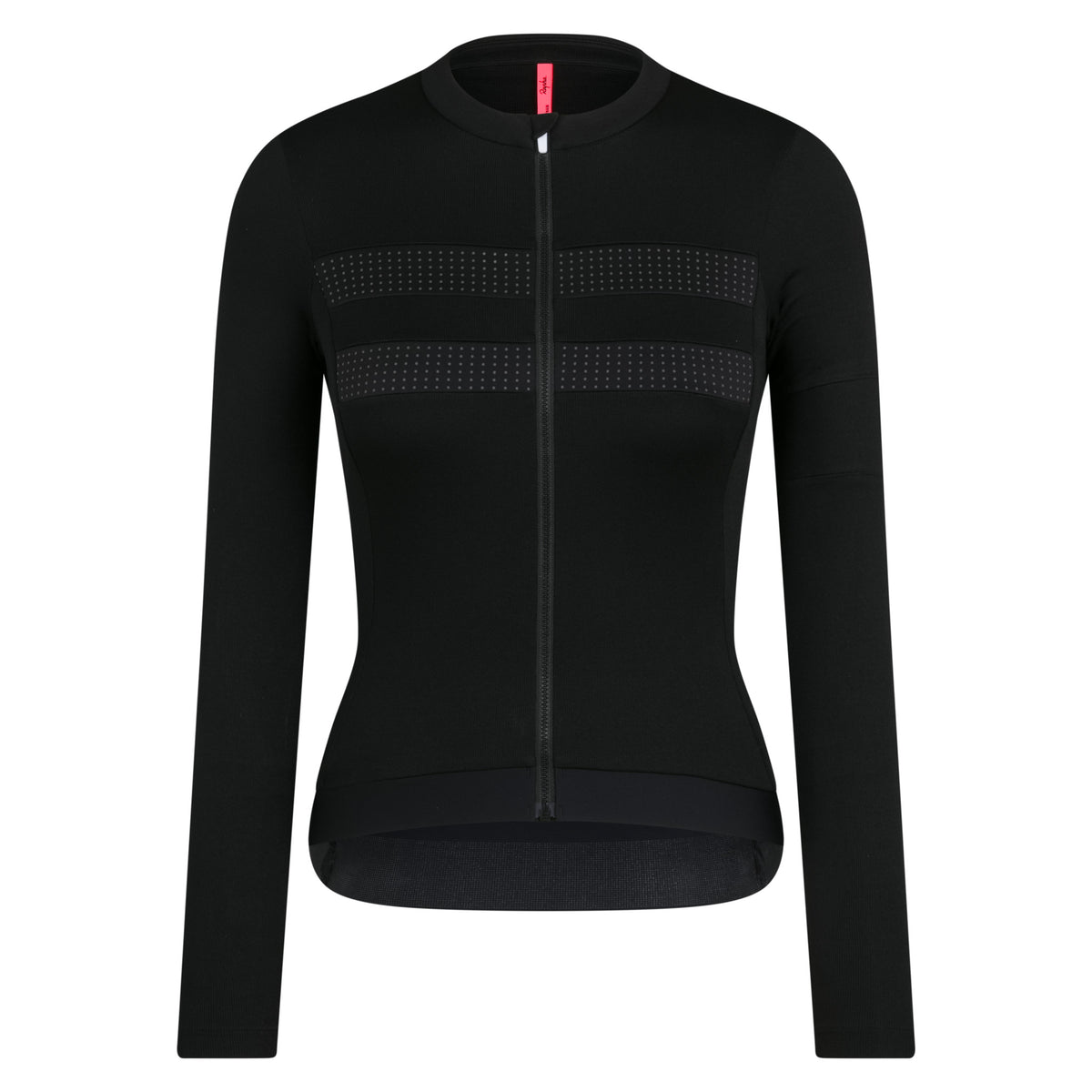 Women's Brevet Long Sleeve Merino Jersey III - Black/Black