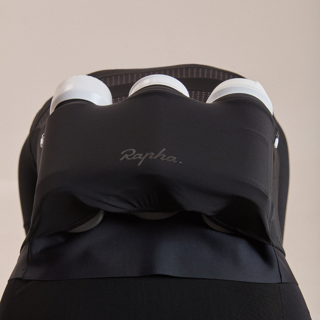 Women's Brevet Long Sleeve Merino Jersey III - Black/Black