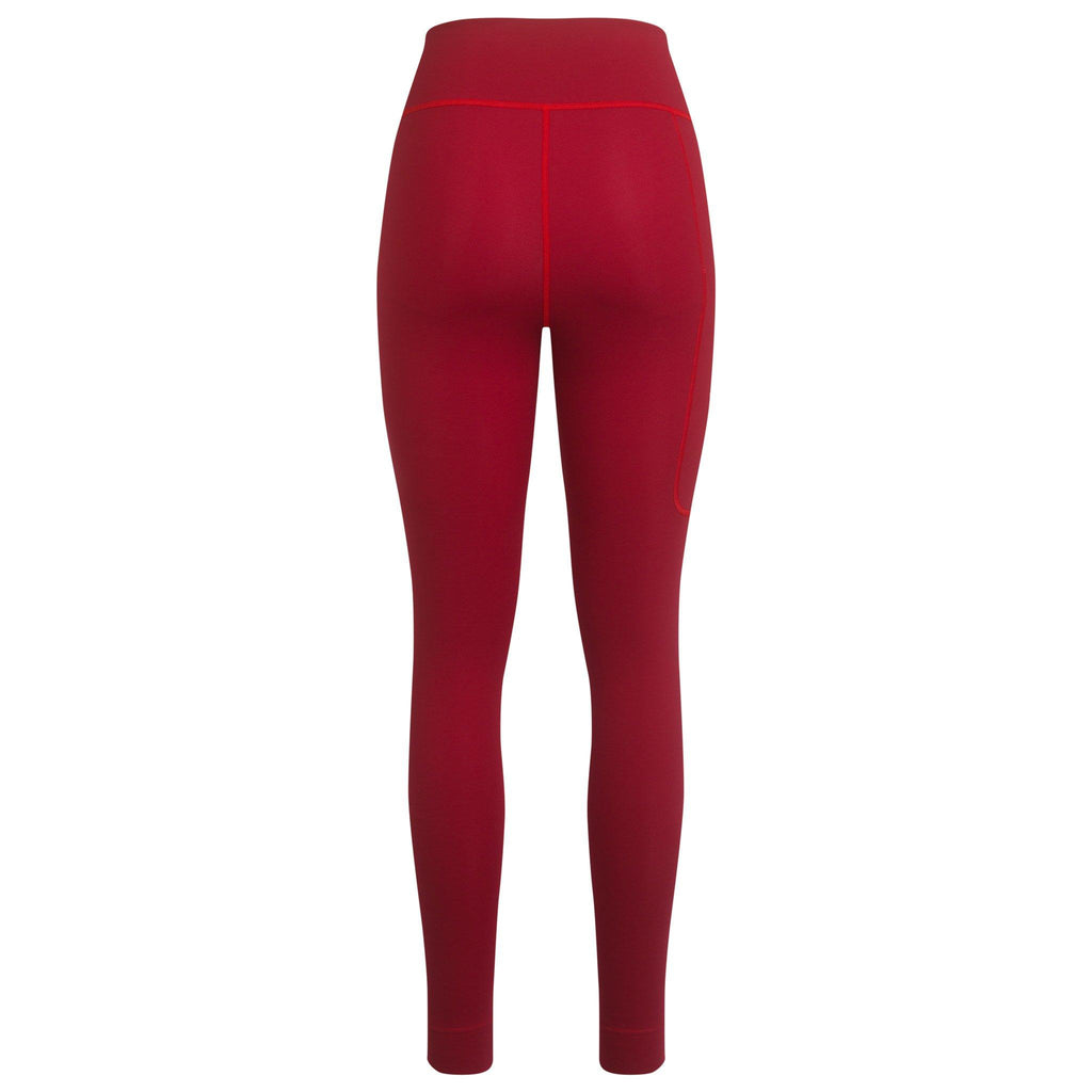 Women's All Day Leggings 7/8 - Dark Red