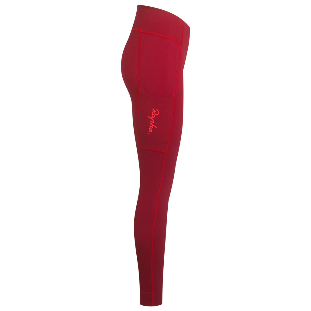 Women's All Day Leggings 7/8 - Dark Red