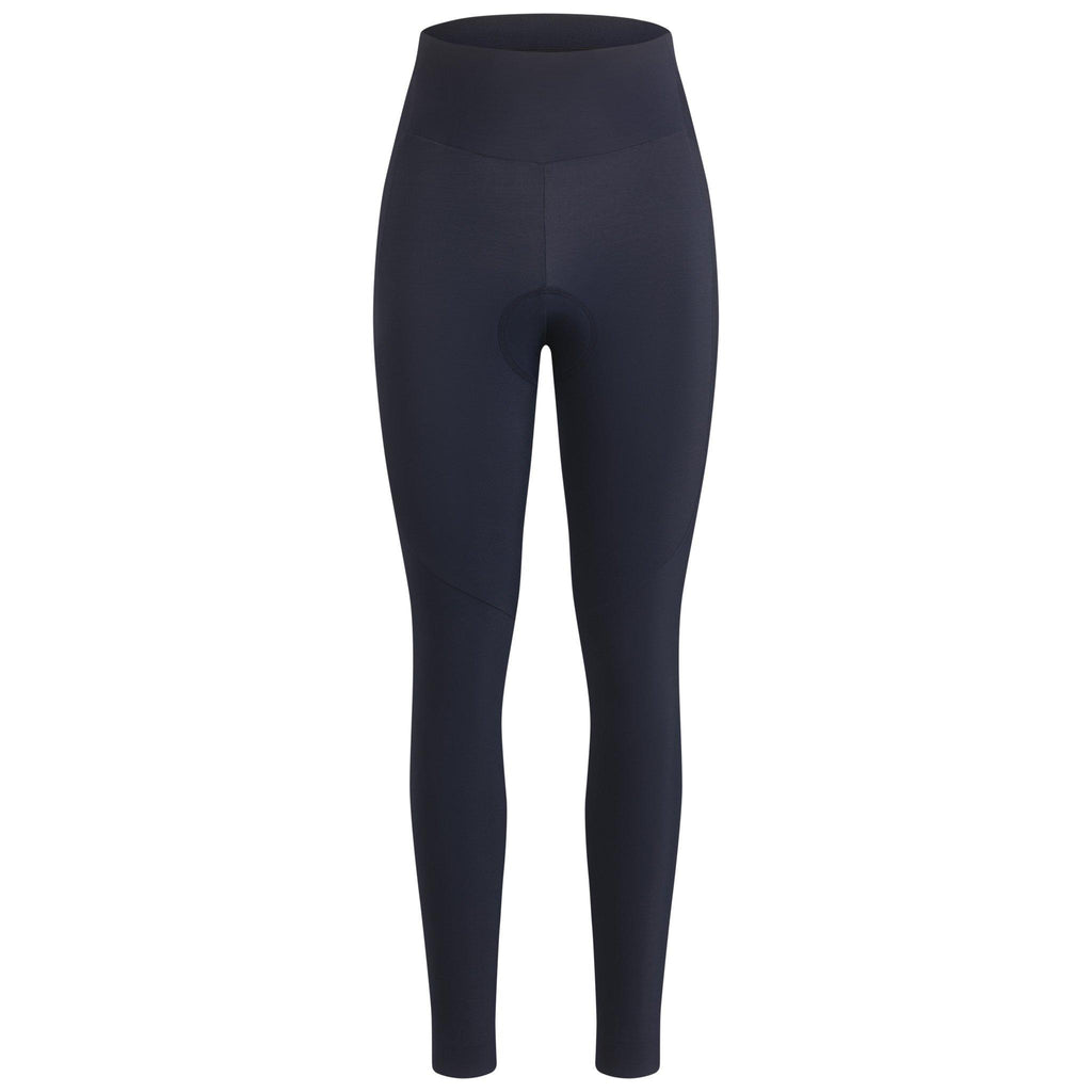 Women's Classic Winter Tights with Pad - Dark Navy/White