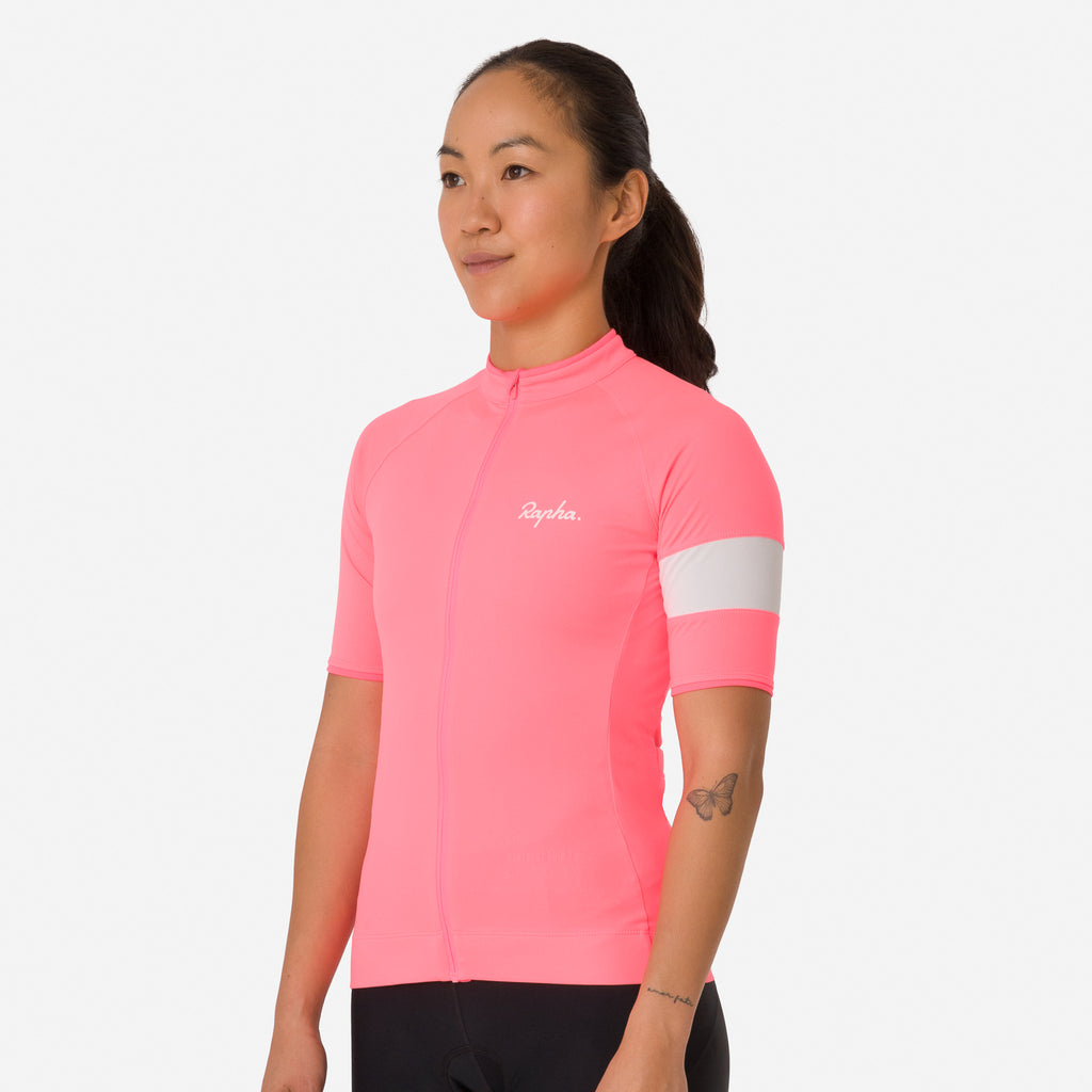 Women's Core Jersey - High-Vis Pink
