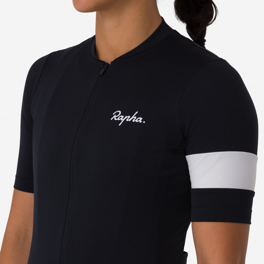 Women's Core Jersey - Black/White
