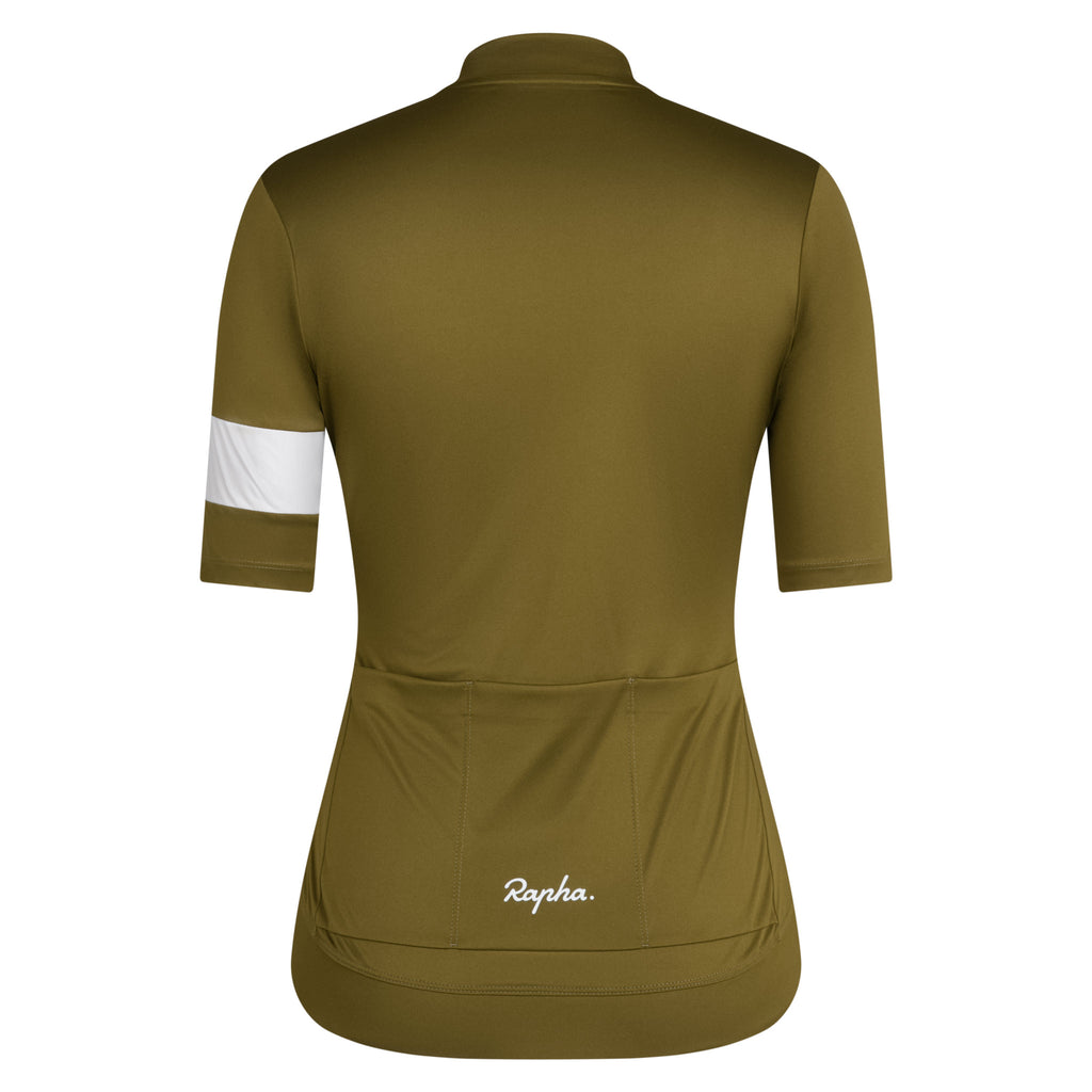 Women's Core Jersey - Fern/White