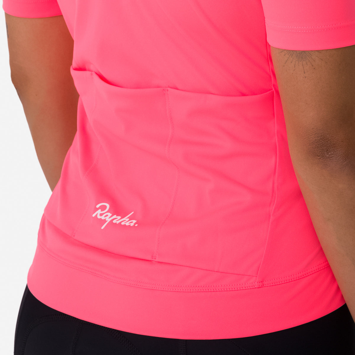 Women's Core Jersey - High-Vis Pink/White
