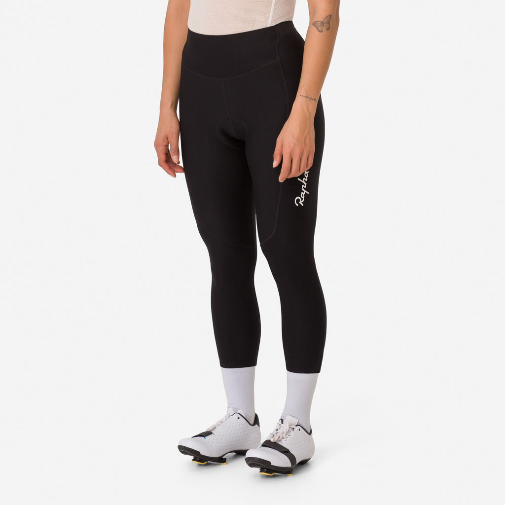 Women's 3/4 Tights - Black/White