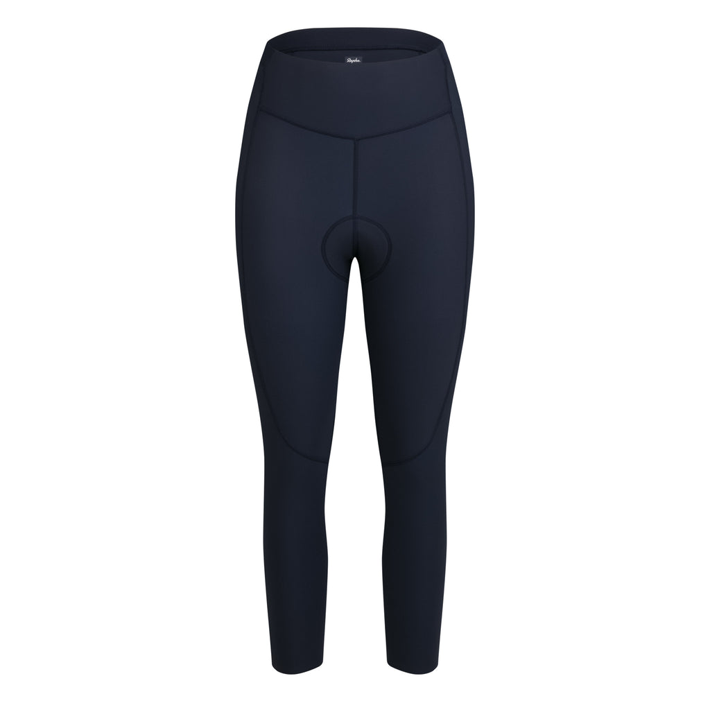 Women's 3/4 Tights - Dark Navy/White