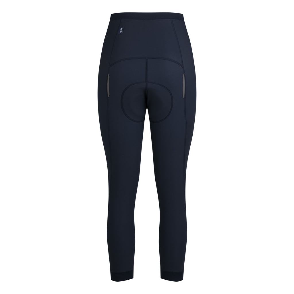 Women's 3/4 Tights - Dark Navy/White
