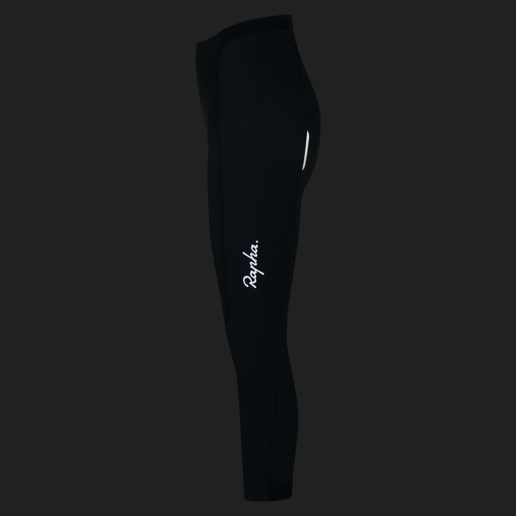 Women's 3/4 Tights - Dark Navy/White